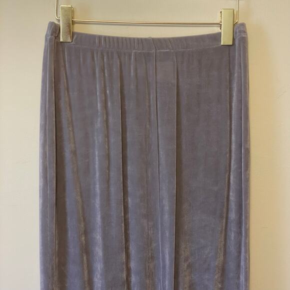 Y2K Vintage Caron Components USA metallic 2 piece set skirt tank top silver - Picture 15 of 16